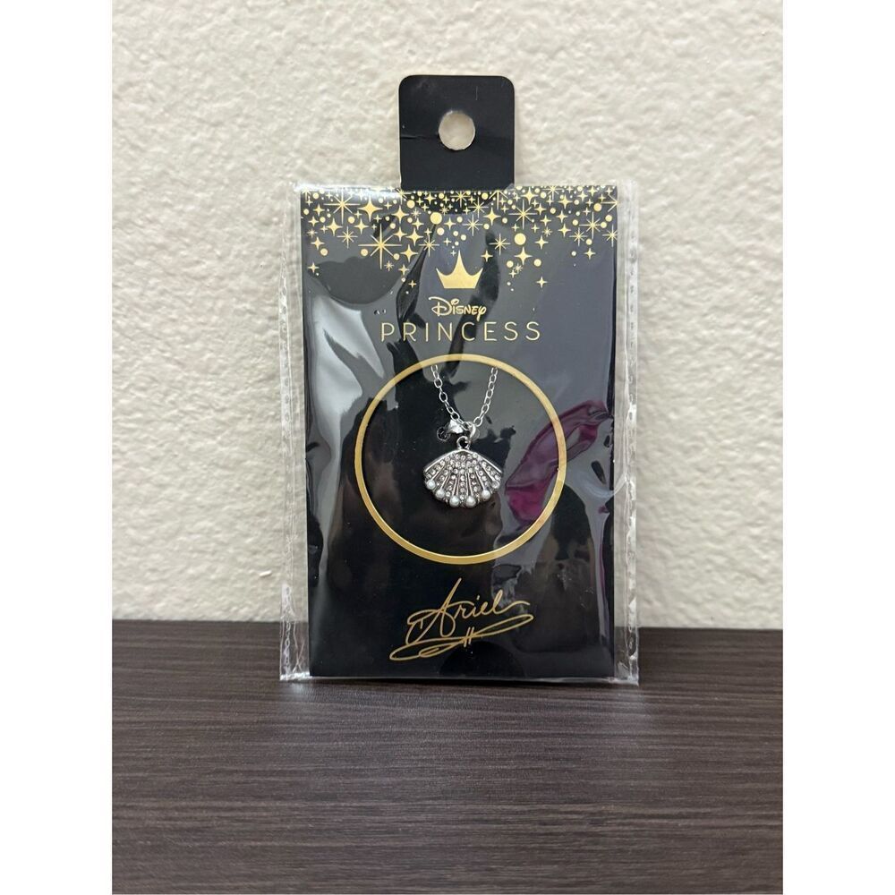 Disney The Little Mermaid Bejeweled Shell Necklace